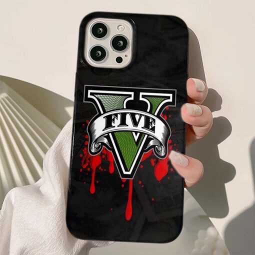 Gta 5 Baskılı Silikon Telefon Kılıfı