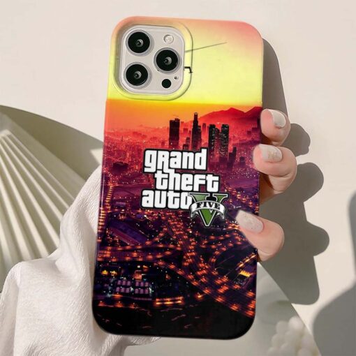 Gta 5 Baskılı Silikon Telefon Kılıfı