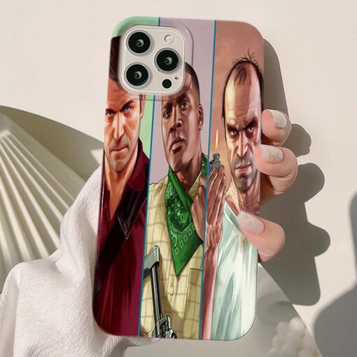 Gta 5 Baskılı Silikon Telefon Kılıfı