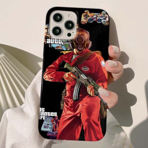 Gta 5 Baskılı Silikon Telefon Kılıfı