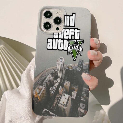 Gta 5 Baskılı Silikon Telefon Kılıfı