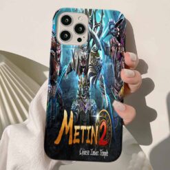 Metin 2 Baskılı Silikon Telefon Kılıfı