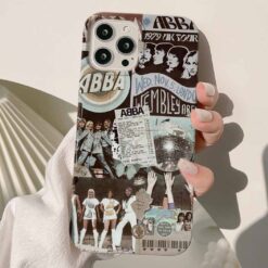 Abba Baskılı  Silikon Telefon Kılıfı
