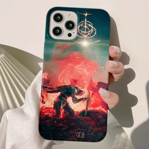 Elden Ring Baskılı Silikon Telefon Kılıfı