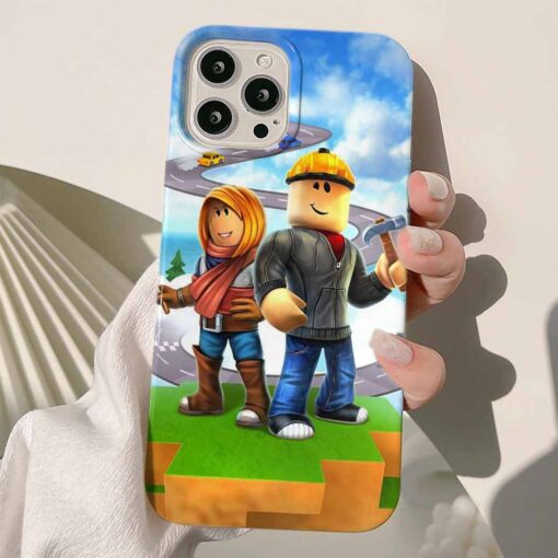 Roblox Baskılı Silikon Telefon Kılıfı