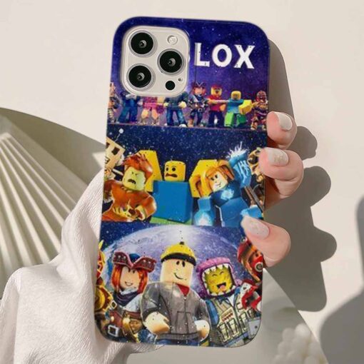 Roblox Baskılı Silikon Telefon Kılıfı