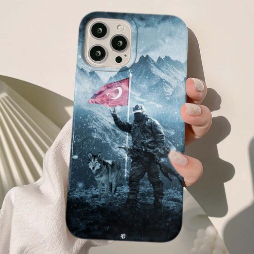Türkçülük Baskılı Silikon Telefon Kılıfı