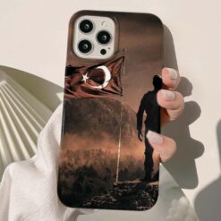 Türkçülük Baskılı Silikon Telefon Kılıfı