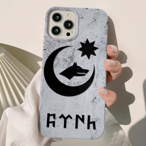 Türkçülük Baskılı Silikon Telefon Kılıfı