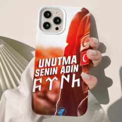 Türkçülük Baskılı Silikon Telefon Kılıfı