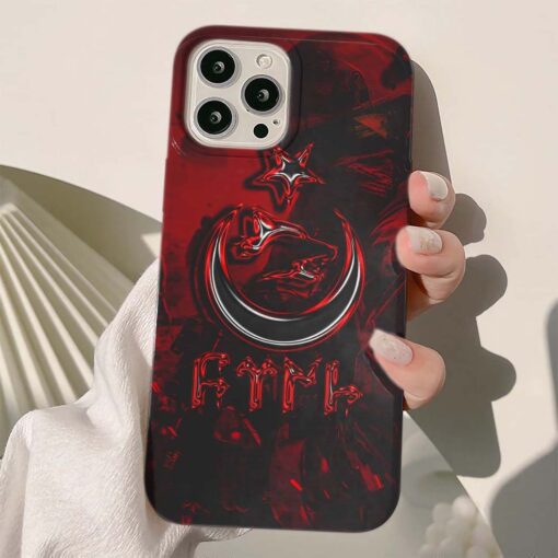 Türkçülük Baskılı Silikon Telefon Kılıfı