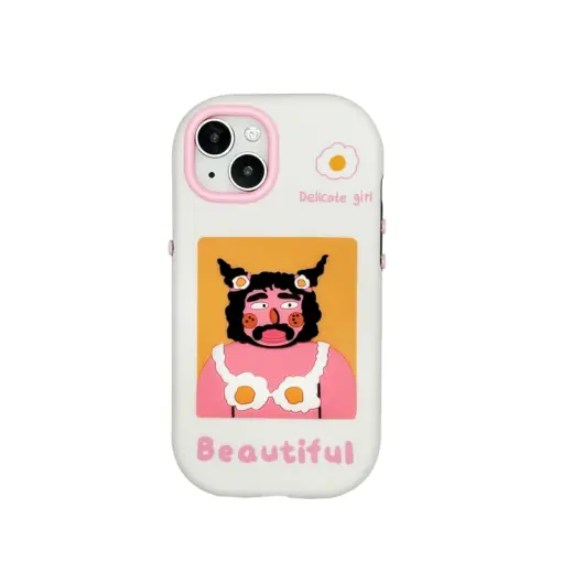 Beautiful Şeytan Kabartma Silikon Telefon Kılıfı - Görsel 6
