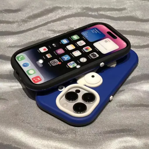 Duck Kabartma Silikon Telefon Kılıfı - Görsel 4