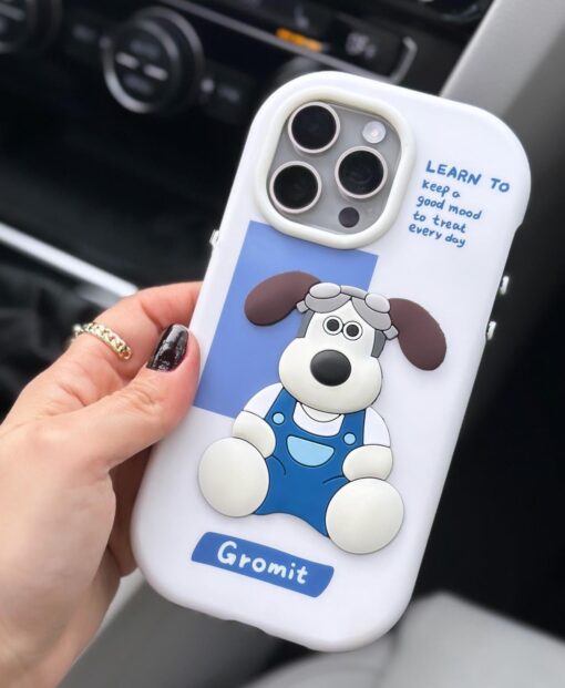 Gromit Kabartma Silikon Telefon Kılıfı