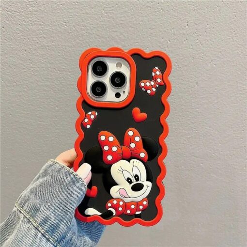Mickey Mouse Marshmallow Silikon Telefon Kılıfı