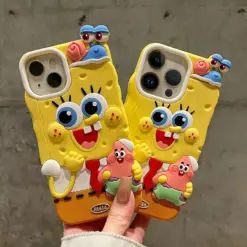 Patrick Sünger Bob Silikon Telefon Kılıfı