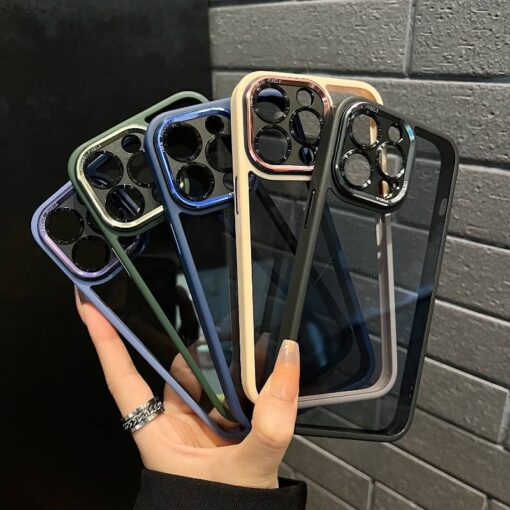 Striking Lensli Silikon Telefon Kılıfı