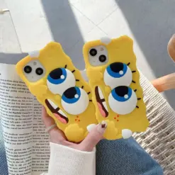 Sevimli Sünger Bob Telefon Kılıfı