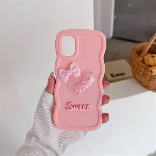Sweet Kalpli Silikon Telefon Kılıfı - Görsel 4