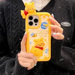 Winnie The Pooh Silikon Telefon Kılıfı